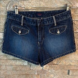 Vintage Tommy Hilfiger Dark Blue Jean Shorts